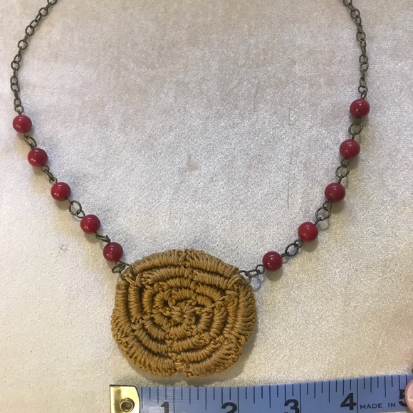 Handmade crocheted choker - Picture 2 of 2